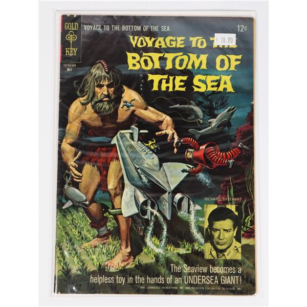 GOLD KEY VOYAGE TO THE BOTTOM OF THE SEA #4