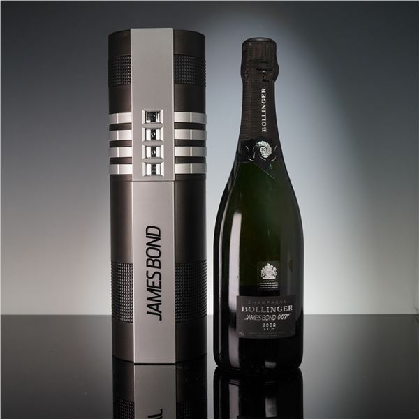 2002 Bollinger James Bond 007 Limited Edition Champagne Gift Pack