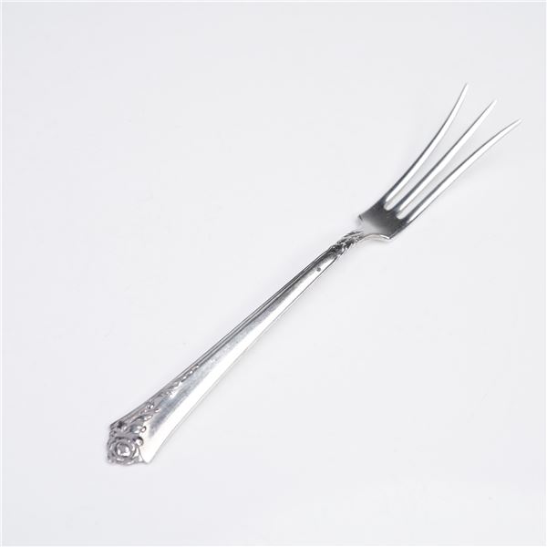 Oneida Damask Rose Sterling Silver Lemon Fork