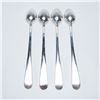 Image 2 : 4pc S. Kirk & Son Sterling Silver Repousse Iced Tea Spoons