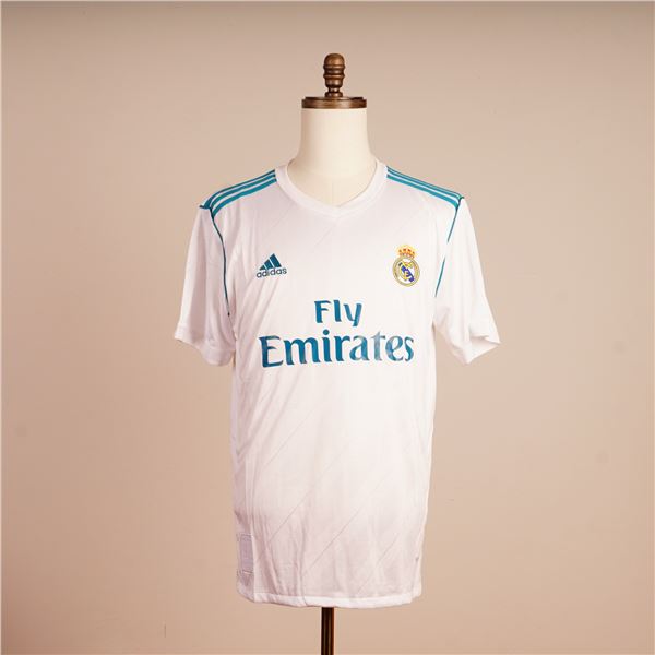 Cristiano Ronaldo Real Madrid 2017-18 Home Shirt w/ COA, Autographed