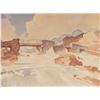 Image 1 : Original William Russell Flint Watercolor Landscape, Signed