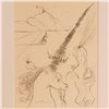 Image 1 : Salvador Dali, Etching on Paper, The Lady and The Unicorn