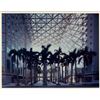 Image 1 : Peter Aaron, Color Photo, SE Financial Center Atrium, Miami 1986