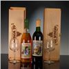 Image 4 : 4pc Oz Winery Wines and Glasses, Dorothy and Scarecrow
