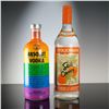 Image 1 : 2pc Absolut Vodka Pride Edition and Stolichnaya Ohranj Russian Vodka