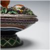 Image 6 : Antique 19th C Austrian Solid Silver, Enamel & Agate Lidded Dish