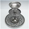 Image 2 : Woodside Sterling Silver Three-Tiered Serving Stand