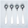 Image 2 : 4pc S. Kirk & Son Sterling Silver Teaspoons, Repousse
