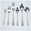 Image 1 : 6pc S. Kirk & Son Sterling Silver Flatware, Repousse