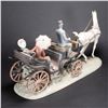 Image 5 : Lladro Porcelain Sculpture, Hansom Carriage 1001225