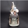 Image 6 : Lladro Porcelain Sculpture, Hansom Carriage 1001225
