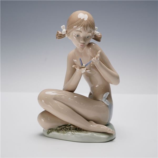 Lladro Porcelain Figurine, Free as a Butterfly 1001483