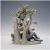 Image 2 : Lladro Porcelain Figurine, Looking for Refuge 1004891