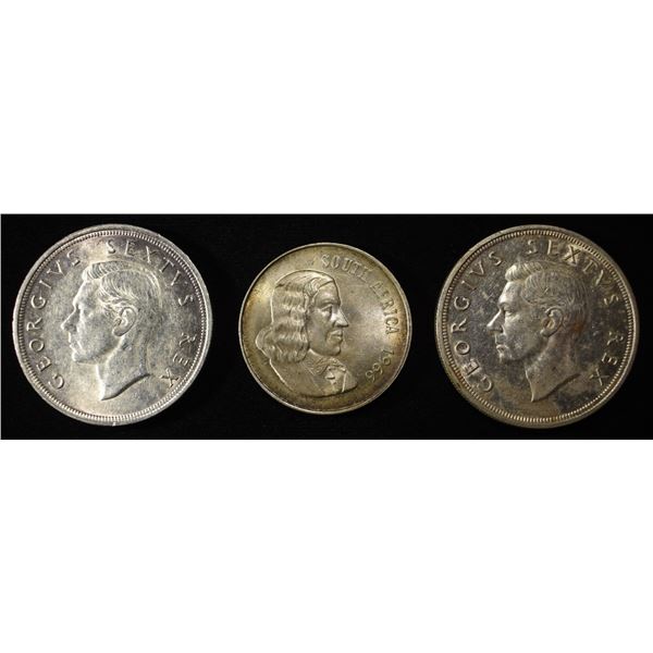 (3) 80% SILVER FOREIGN COINS