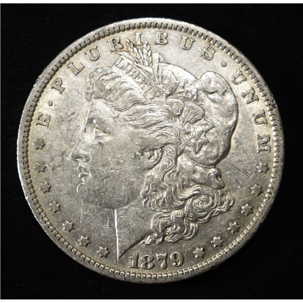 1879-O MORGAN DOLLAR AU