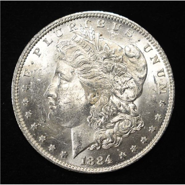 1884-O MORGAN DOLLAR BU