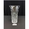 Image 3 : Very Nice 12" Tall Crystal Vase from France