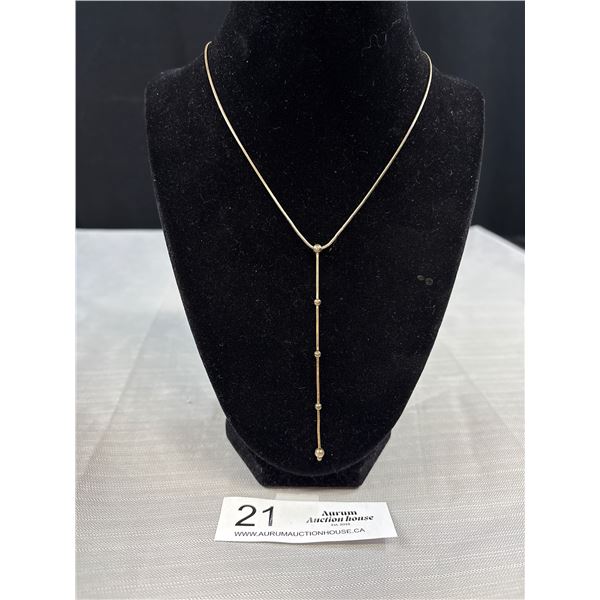 Very Pretty + Unusual Sterling Necklace