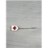 Image 4 : A Large Early Canadian Sterling + Enamel Red Cross Badge + Stick Pin