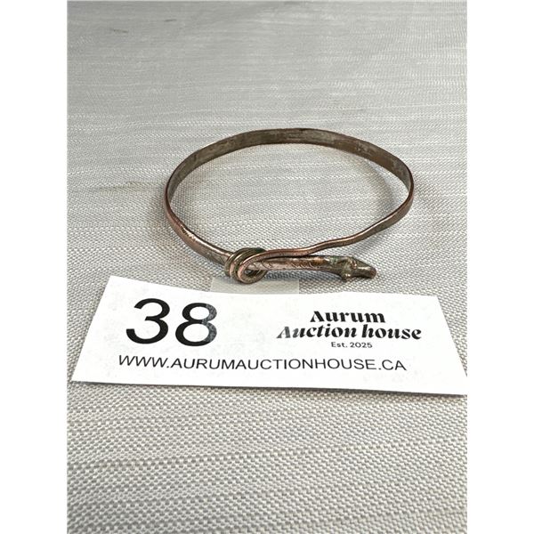 A Scarce (German) Fulthiem Coiled Snake Bracelet 1920s