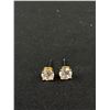 Image 2 : 2 Diamond Hook Pendants (1 Marked 925) + Pair of Diamond Hook Earrings