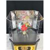 Image 3 : Very Nice 14" Tall Light Up Flower Clock