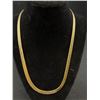Image 2 : Heavy Vintage Gold Snake Chain Necklace Quality! C.1970s