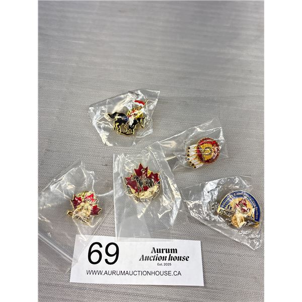 Vintage Lot of RCMP Pins