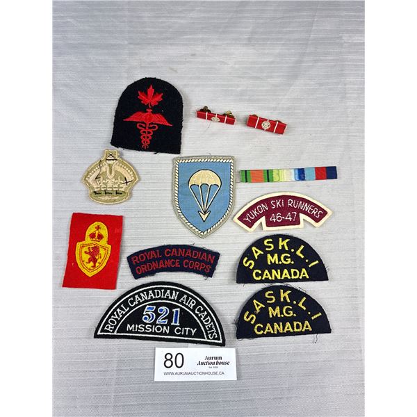 Lot of WW2 Canadian Military Badges