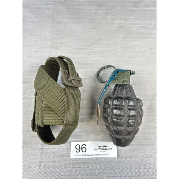 A Decomissioned WW2 MK2 Grenade w/ Carry Case