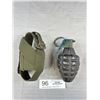 Image 1 : A Decomissioned WW2 MK2 Grenade w/ Carry Case
