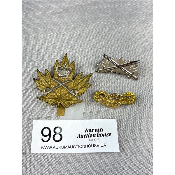 Lot of Canadian Military Badges and Pins