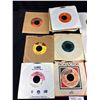 Image 2 : Lot of 25 Vintage 45 Records