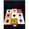 Image 1 : Nice Lot of 25 Vintage 45 Records in Sleeves