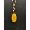 Image 3 : Very Oldd Genuine Murano Glass Necklace on Gold Chain C.1920s