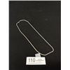 Image 3 : Vintage Silver Rope Chain Marked .925
