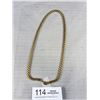 Image 3 : Heavy Vintage Thick Link Gold Chain