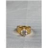 Image 2 : Fantastic! Gold Diamond Like Vintage Ring Quality! Approx 2 Carat