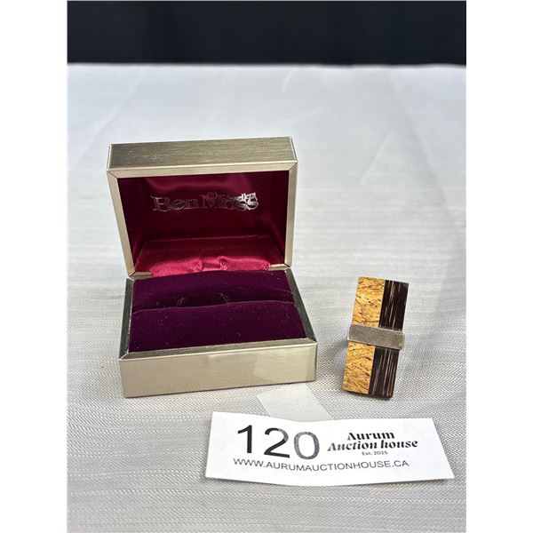 Exquisite! Modernist Sterling Silver Vintage Ring Huge! One of a Kind!