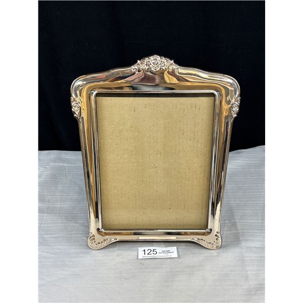 Large Vintage Silver Picture Frame Beauty!