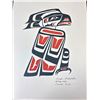 Image 3 : Numbered West Coast Native Print 101/150 Thunderbird by Gordan Gladstone Waglilsa?