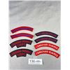 Image 4 : Nice Large Lot of Vintage Canadian Military Cloth Patches