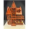 Image 1 : Custom Made 29" Tall Bird Cage House Nice Detail NO SHIPPING
