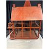 Image 4 : Custom Made 29" Tall Bird Cage House Nice Detail NO SHIPPING