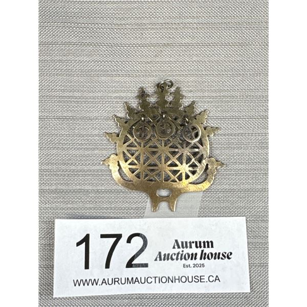 An Unusual (Ethnic) Pendant in .800 Silver