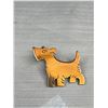 Image 2 : 1950's-60's Scotty Dog Copper Brooch