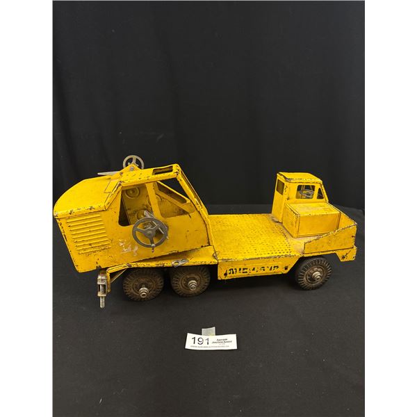 Vintage Nylint Pressed Steel Crane Truck As Found