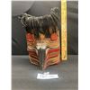 Image 1 : Hard to Find West Coast First Nations Ceremonial Carved Mask 9" Tall With Mouth Piece These Were to 