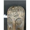 Image 4 : 12.5" Talll Carved West Coast Native Mask Lots of Detail with Faces Carved in the Eyes Etc.